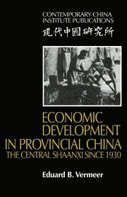 Economic Development in Provincial China 1