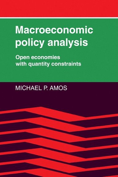 bokomslag Macroeconomic Policy Analysis