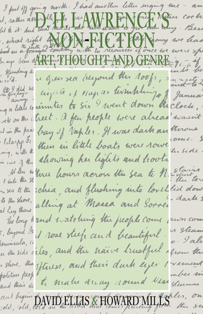 D. H. Lawrence's Non-Fiction 1