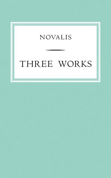 bokomslag Three Works