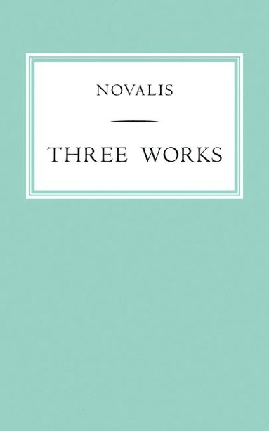 bokomslag Three Works