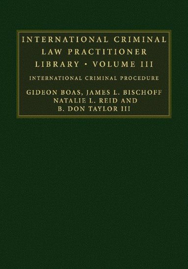 bokomslag International Criminal Law Practitioner Library
