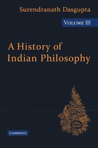 bokomslag A History of Indian Philosophy