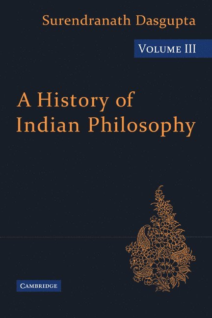 A History of Indian Philosophy 1