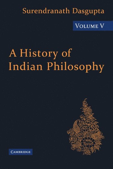 bokomslag A History of Indian Philosophy