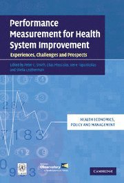 bokomslag Performance Measurement for Health System Improvement