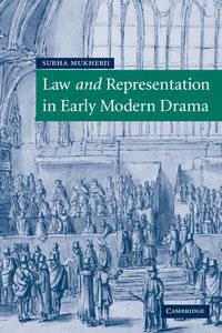 bokomslag Law and Representation in Early Modern Drama
