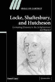 Locke, Shaftesbury, and Hutcheson 1