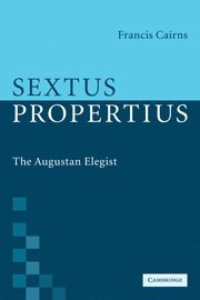 bokomslag Sextus Propertius