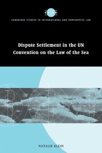 bokomslag Dispute Settlement in the UN Convention on the Law of the Sea