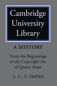 bokomslag Cambridge University Library