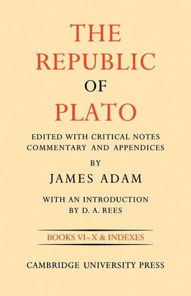 J. Adam - The Republic of Plato, Häftad