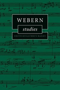 bokomslag Webern Studies