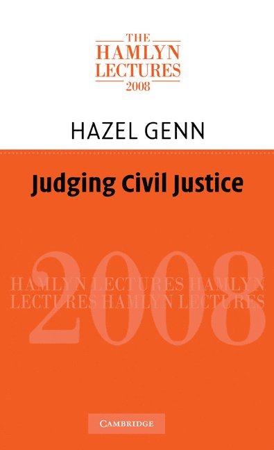 Judging Civil Justice 1