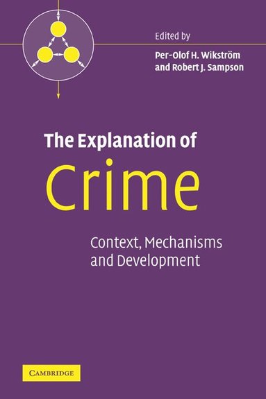 Per-Olof H. Wikström, Robert J. Sampson - The Explanation of Crime, Häftad