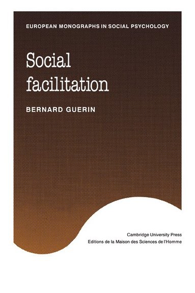Bernard Guerin - Social Facilitation, Häftad