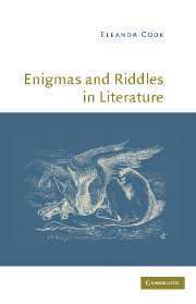 bokomslag Enigmas and Riddles in Literature