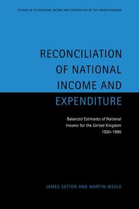 bokomslag Reconciliation of National Income and Expenditure