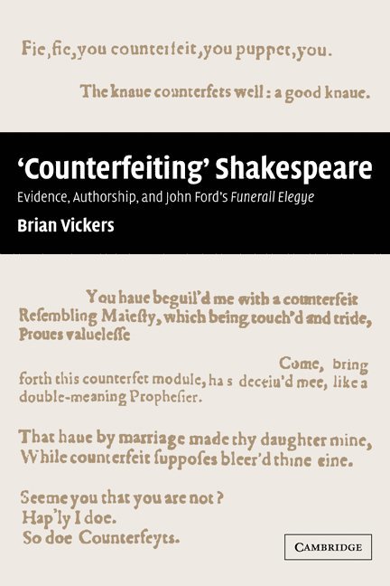 'Counterfeiting' Shakespeare 1