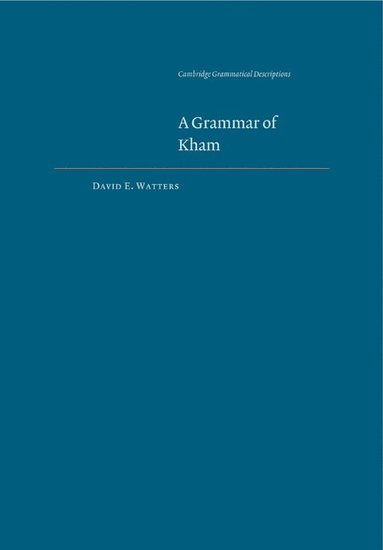 bokomslag Grammar of Kham