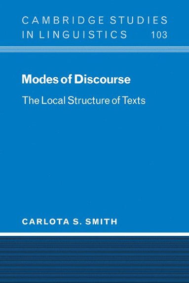 bokomslag Modes of Discourse