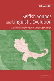 Selfish Sounds and Linguistic Evolution 1