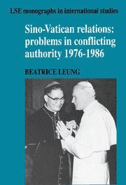 bokomslag Sino-Vatican Relations