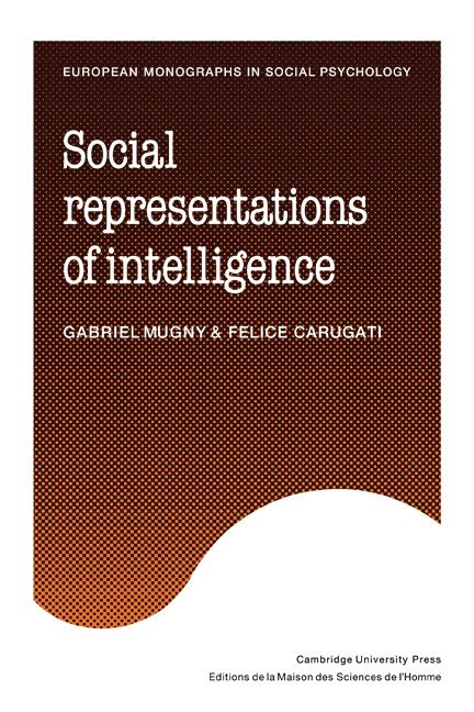 Social Representations of Intelligence 1