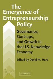 The Emergence of Entrepreneurship Policy