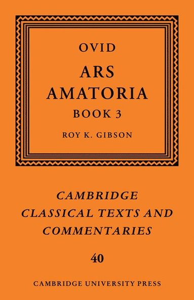 bokomslag Ovid: Ars Amatoria, Book III