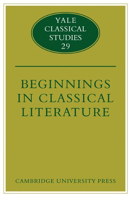 Beginnings in Classical Literature 1