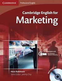bokomslag Cambridge English for Marketing Student's Book with Audio CD
