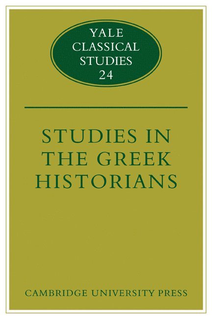 Studies in the Greek Historians 1