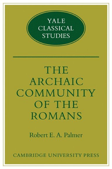 bokomslag Archaic Community of the Romans
