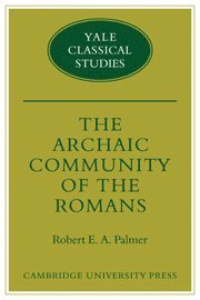 The Archaic Community of the Romans 1