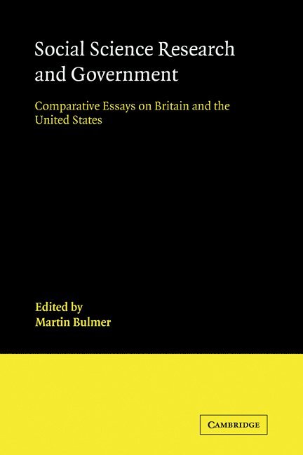 Social Science Research and Government 1