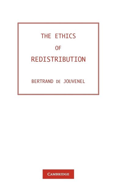 bokomslag The Ethics of Redistribution