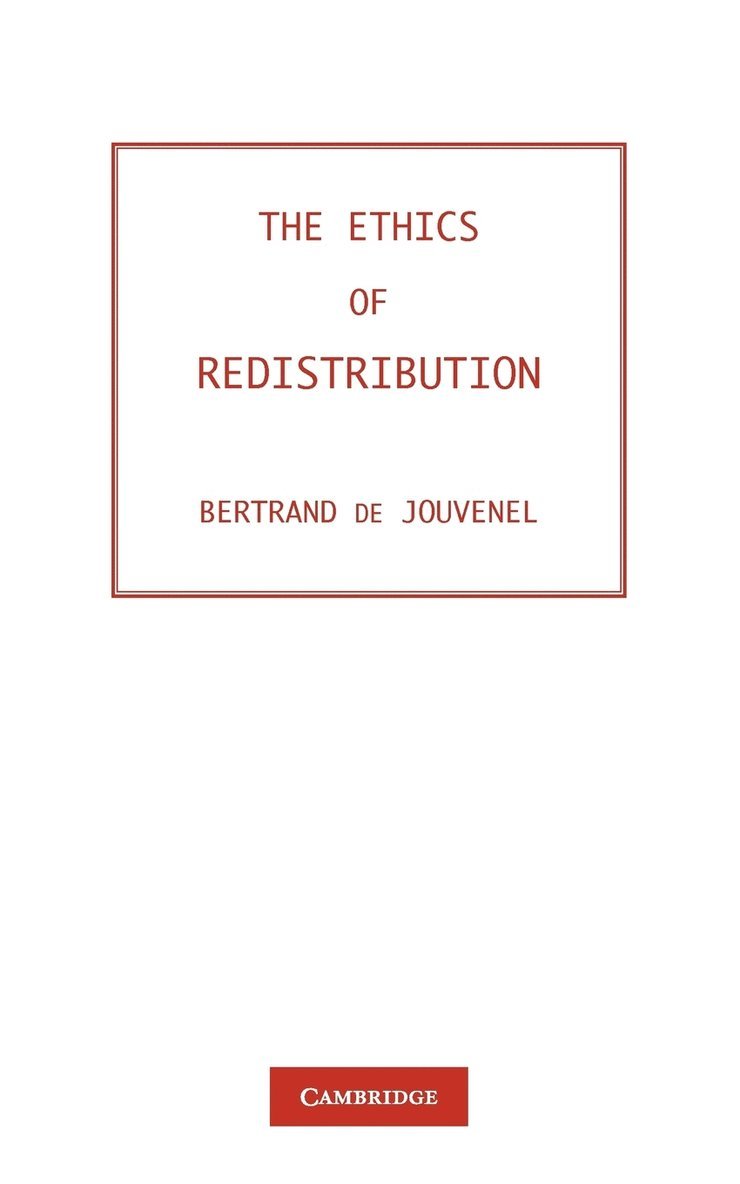 Ethics of Redistribution