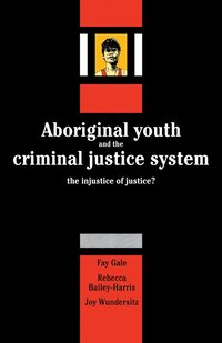 bokomslag Aboriginal Youth and the Criminal Justice System