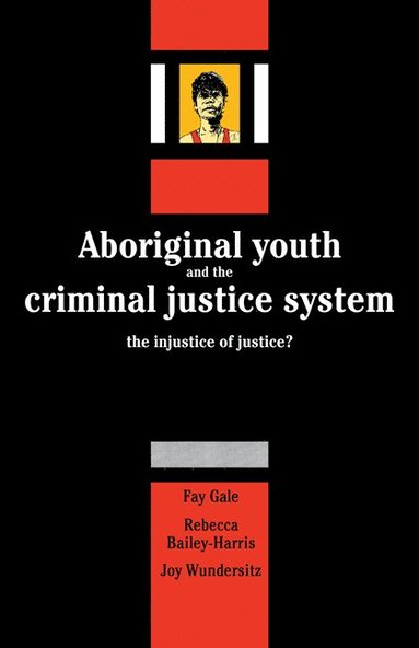 bokomslag Aboriginal Youth and the Criminal Justice System