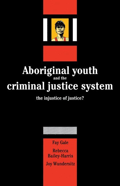 Aboriginal Youth and the Criminal Justice System 1