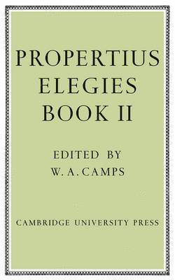 Propertius, W. A. Camps - Propertius: Elegies Book 4, Häftad