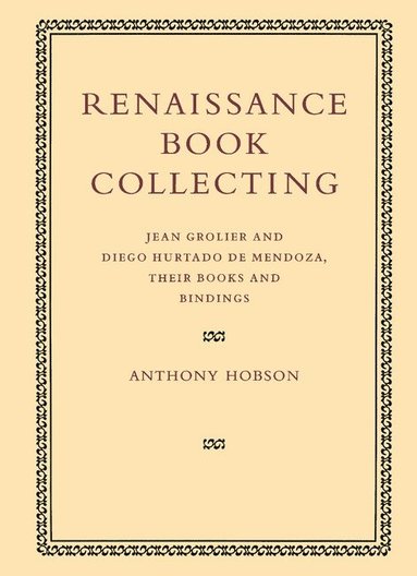 bokomslag Renaissance Book Collecting