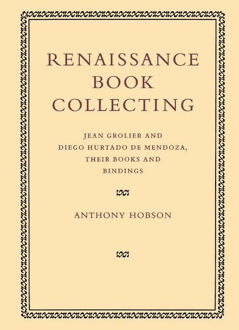 Renaissance Book Collecting 1