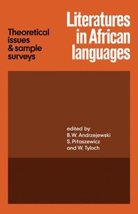 bokomslag Literatures in African Languages