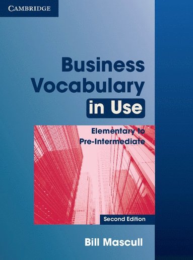 bokomslag Business Vocabulary in Use, Elementary to Pre-Intermediate