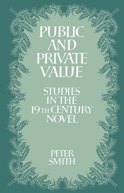 Peter Smith - Public and Private Value, Häftad