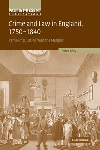 bokomslag Crime and Law in England, 1750-1840