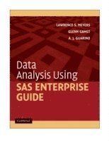 bokomslag Data Analysis Using SAS Enterprise Guide