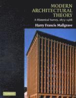 bokomslag Modern Architectural Theory